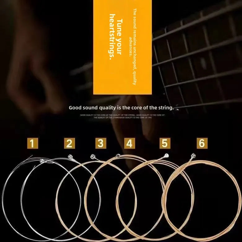 Folk Guitar String Set