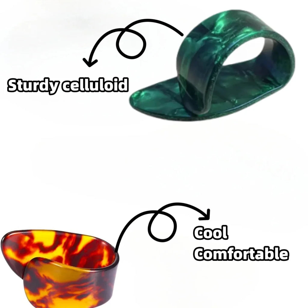 Celluloid Finger Picks (4-Pack)