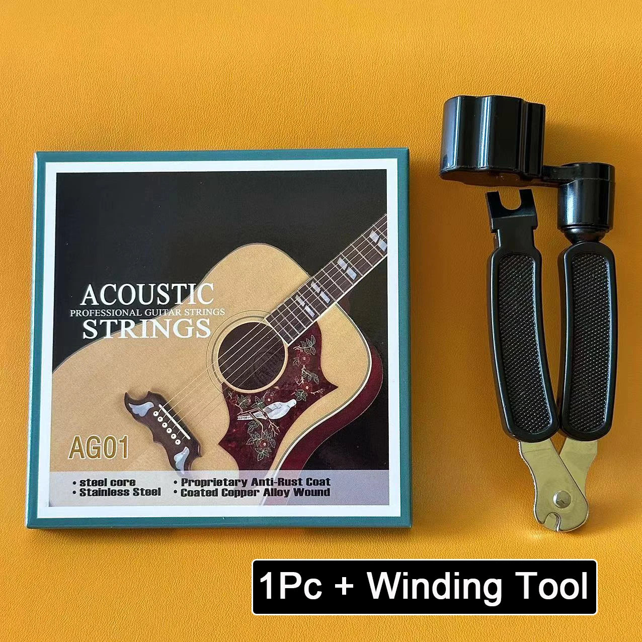 Stainless Steel Acoustic Guitar Strings