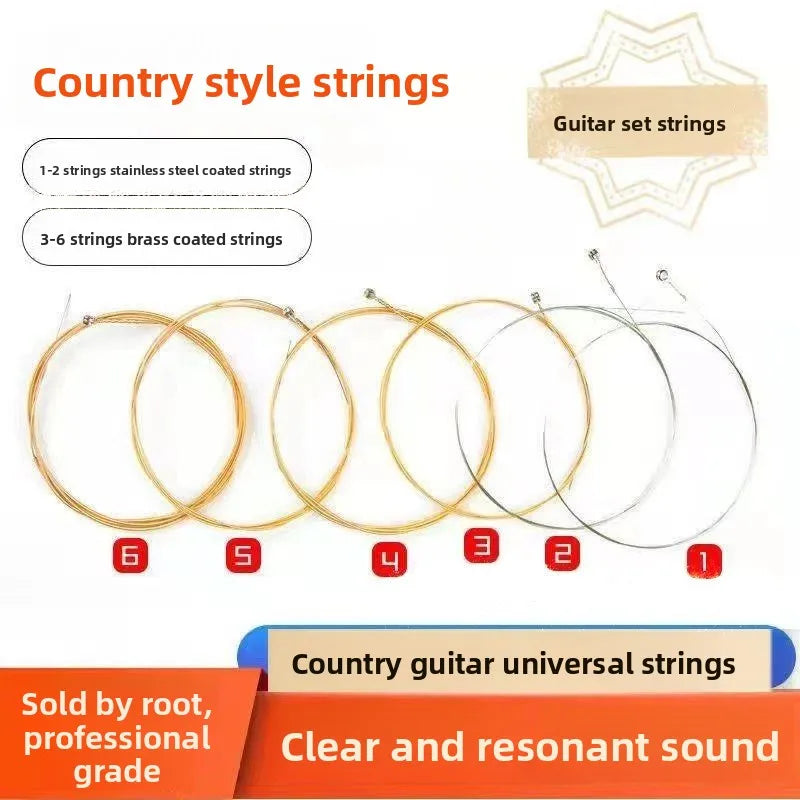 Folk Guitar String Set